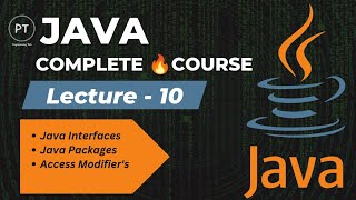Interface | Packages | Access Modifier's #java #begginers