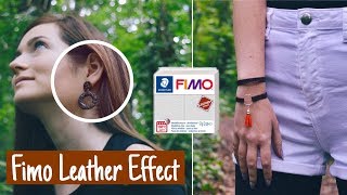 NOUVELLE FIMO EFFET CUIR | Revue et Tutoriel