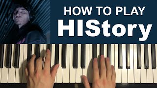 How To Play - Asche - HIStory (Piano Tutorial Lesson)