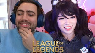 Carrying Mizkif in League of Legends