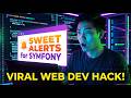UX SweetAlert: Ultra-clean notifications without effort (SweetAlert2 without JavaScript)