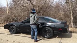 1985 Trans Am Burnout