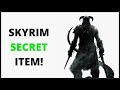 SECRET ITEM IN SKYRIM - Where to find! (2020)