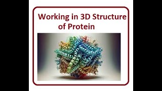 Protein 3D structure Techniques  | bioinformatics