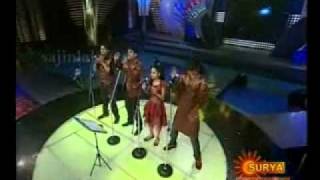 Poornasree - TVM Royals Medley song in SMY finale