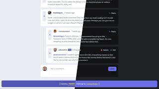 Nested Comment Section | MVC pattern | Frontend Mentor | CodeWithAlamin #frontendmentor #css