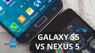 Samsung Galaxy S5 vs Google Nexus 5