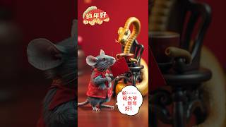 【十二生肖贺新春】 生肖鼠🐭给蛇🐍拜年篇 Happy Lunar New Year of the Snake