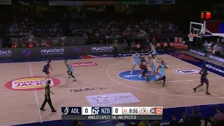 Josh Giddey Posts 13 points & 10 rebounds vs. New Zealand Breakers