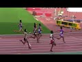 2012年第43回ジュニアオリンピック陸上競技大会 Ａ男子 100m 準決勝2組