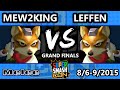 Super Smash Con - Mew2King (Sheik, Marth, Fox) Vs. Leffen (Fox) - Grand Finals