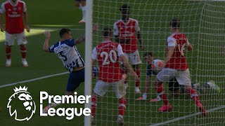Lewis Dunk pulls Brighton level with Arsenal | Premier League | NBC Sports