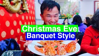 Christmas Eve Banquet Style Estilo de banquete de Nochebuena 平安夜宴會風格 크리스마스 이브 연회 스타일