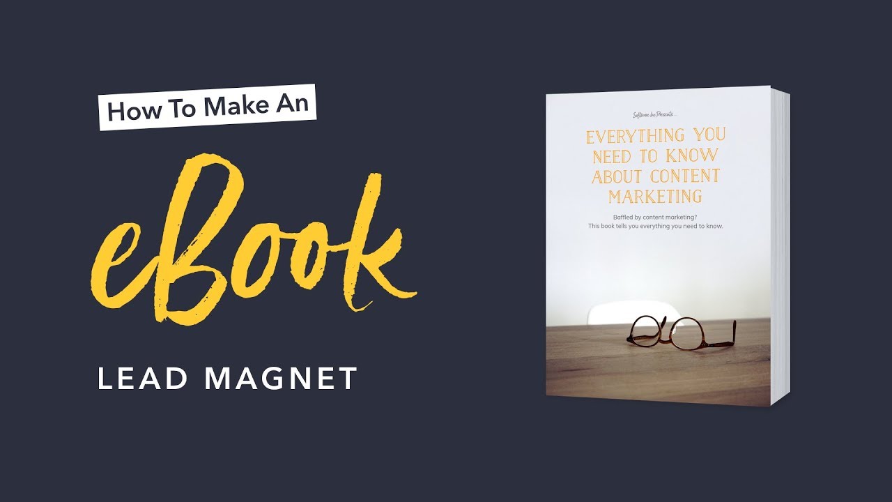 How To Make An EBook Lead Magnet - YouTube