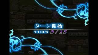 【ランモバ 】第8回封印されし戦場　第二戦場lv70 夢幻の転生5人　全員生存