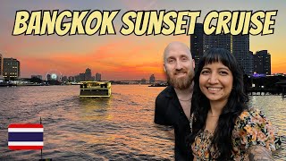 Sunset Dinner Cruise at ICONSIAM! 🇹🇭 Celebrating The New Year in Bangkok, Thailand!