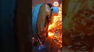 How To Use An Angle Grinder Ace Hardware Heavy metal cutting Machine | shorts viral  short youtube