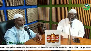 Courriers des auditeurs du 5 décembre 2023 par Imams Mahmoud Kouma, Aboubacar Camara et Kontao