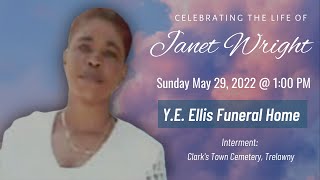 Celebrating the Life of Janet Wright