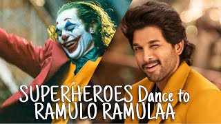 Ramuloo Ramulaa Ft. Marvel & DC Superheroes | Ala Vaikunthapurramuloo | Allu Arjun