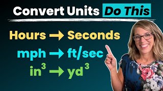 Convert Units The Easy Way | Dimensional Analysis