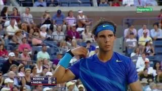 Nadal vs Roddick - Us Open 2011 Highlights