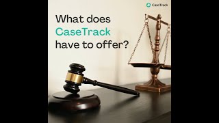 CaseTrack - Legal Case Management Software, Features