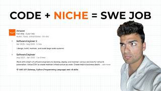 Stop applying for "software engineering job" without a niche.
