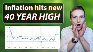 Inflation hits new 40 YEAR HIGH | Fed rate HIKES coming | Latest inflation data & rate forecasts