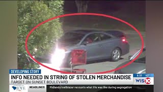 Lexington police search for suspect involved in four shoplifting incidents
