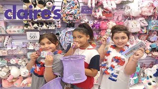 Birthday Shopping Challenge at Claire's