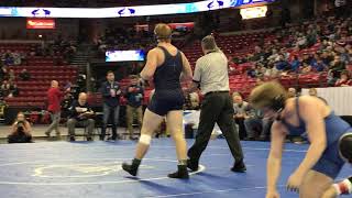 WIAA state wrestling: Xavier's Mac Strand pins his way to fifth place