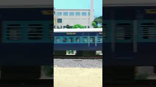 My Miniature World of Indian Model Train | KJM WDM2 #shorts #indianrailways #trainvideo