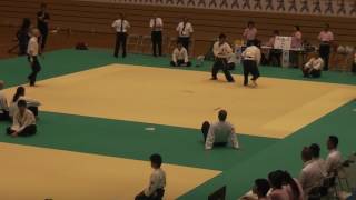 2017国際躰道親善大会　壮年実戦　松本四段練士　二回戦