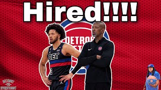 Breaking News: Pistons Hire Monty Williams 72mil 6 Years #detroitpistons