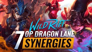7 OP Dragon Lane Synergies - Wild Rift (LoL Mobile)