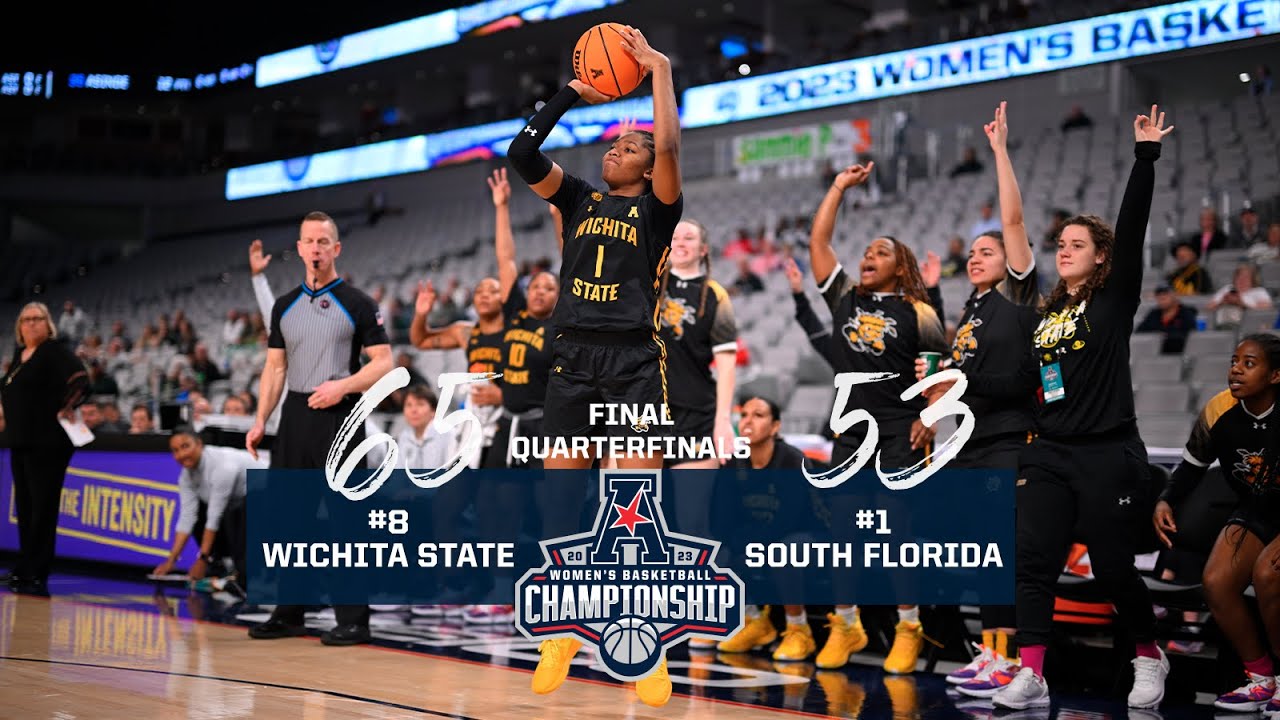 American WBB Championship: #8 Wichita State Vs #1 South Florida ...