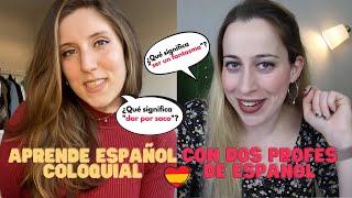 Aprende ESPAÑOL COLOQUIAL con esta CONVERSACIÓN en español | Erre que ELE y Learn Spanish with Marta