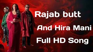 Rajab butt and Hira Mani Full New Song|Over You❤️|Full Song HD Video|FriendlyGossips