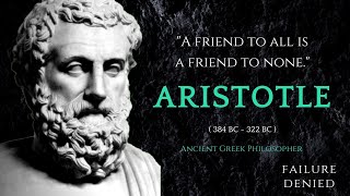 Aristotle - TOP POWERFUL Quotes | Greek Philosophy