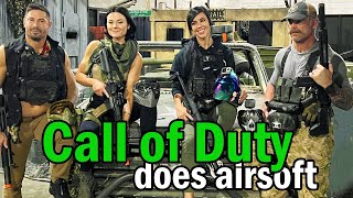 Call of Duty Operators play Airsoft against each other *Ghost, Mara, Iskra*