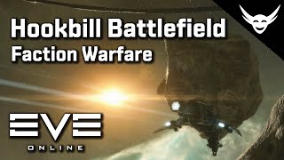 EVE Online - Battlefield Site with Hookbill (Faction warfare)