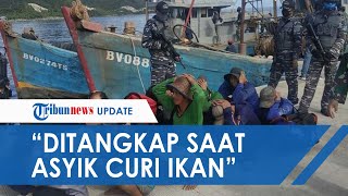 Video Penangkapan 2 Kapal Vietnam yang Curi Ikan Pakai Pukat di Perairan Natuna oleh TNI AL