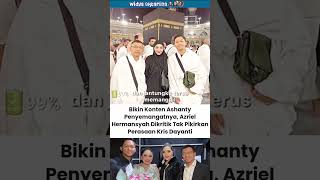 azriel dikritik gegara bikin konten ashanty penyemangatnya #azrielhermansyah #krisdayanti #shorts