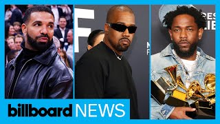 Ye Weighs In On Kendrick Lamar Vs Drake Beef | Billboard News