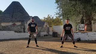 WTA Functional Training® Workout in una masseria a Fasano (Puglia-Italy) Summer 2017