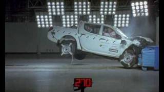 Mitsubishi Triton 4x4 2006 ANCAP Crash Test (4 stars)