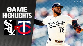 White Sox vs. Twins Game Highlights (4/25/24) | MLB Highlights
