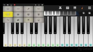 Baarish Ki Jaye l Full Walkband l Piano+Drumming l Easy🙂❤️l PG GALAXY