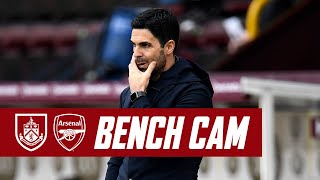 BENCH CAM | Burnley vs Arsenal (1-1) | Premier League highlights